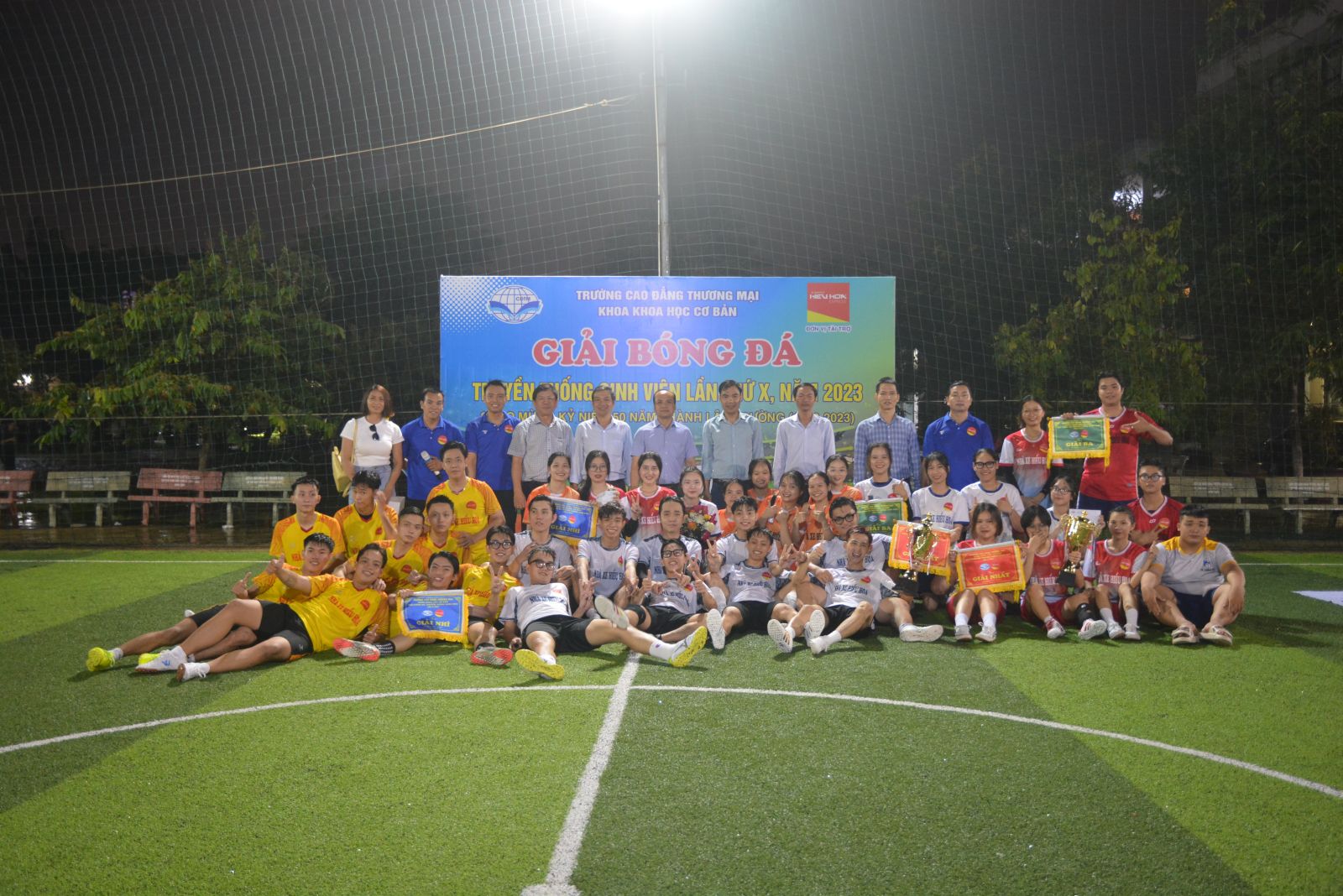 Hấp dẫn chung kết giải bóng đá sinh viên chào mừng 50 năm thành lập Trường (1973-2023)